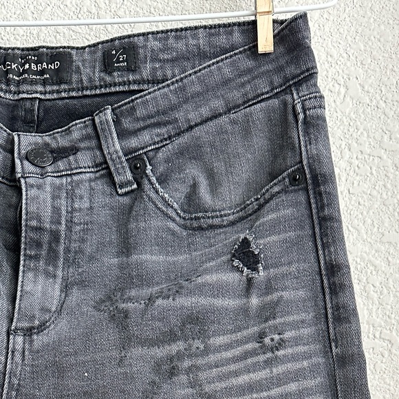 LUCKY BRAND DISTRESSED HIGH RISE SKINNY JEANS - Picture 3 of 5